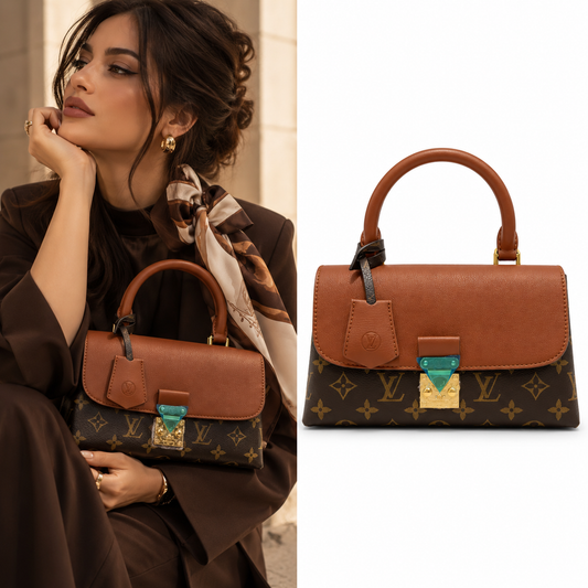 Louis Vuitton Monogram Brown Top Handle Bag
